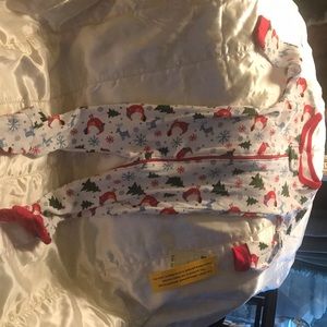 Christmas Footie PJ’s New with tags, 6-12 month
